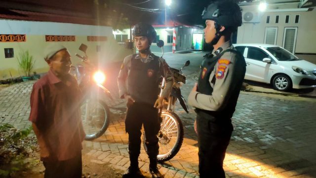 Salut, Polres HST Amankan Rumah Kosong yang Ditinggal Mudik 1 HST