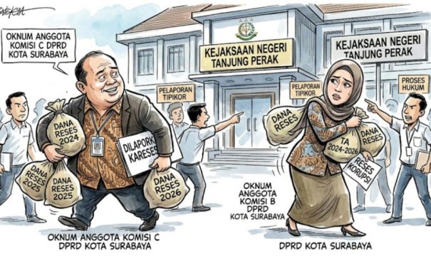 Diduga Embat Dana Reses, AMI Laporkan 2 Anggota DPRD Surabaya 1 IMG 20260301 WA0019 Hukum