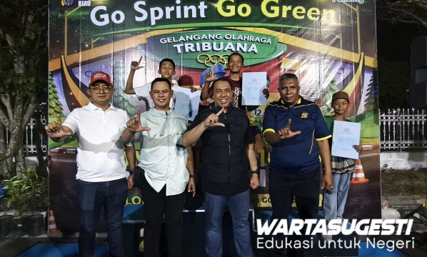Go Sprint Go Green Seri V Membludak, Sorak Penonton Menggema di Jalan Thamrin
