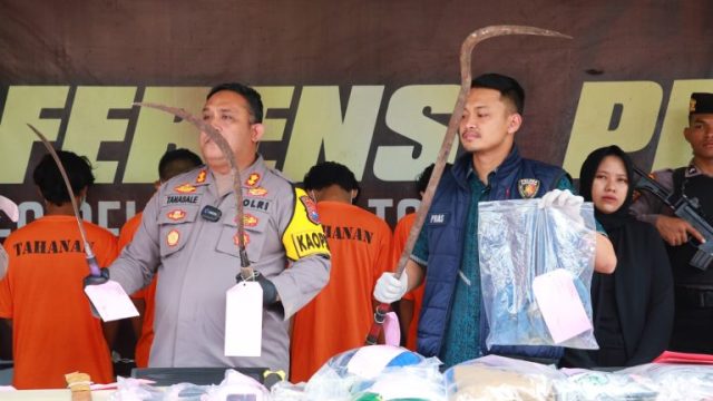 Tawuran Maut di Surabaya, 1 Tewas, 6 Tertangkap, Polisi Kejar Sisanya 1 Tawuran