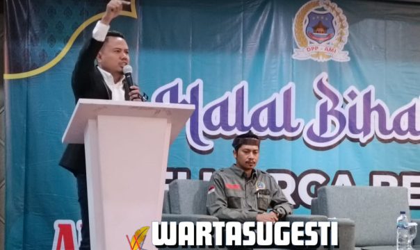 Gelar Halalbihalal, Ketua AMI Sampaikan Program Peningkatan SDM 1 Halal