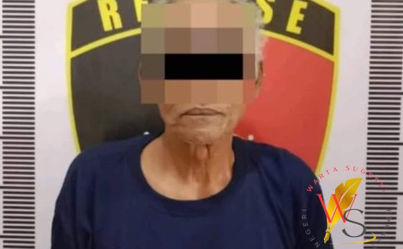 Kakek 71 tahun Diamankan Polsek Pakuan Ratu Karena Perbuatan Cabul 1 Polsek