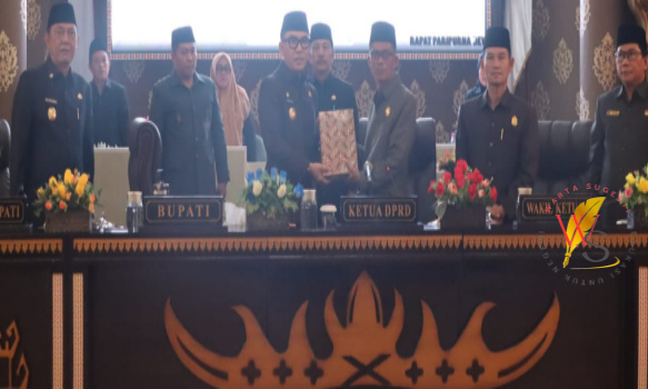 DPRD Way Kanan Lakukan Sidang Paripurna 2024 1 Sidang