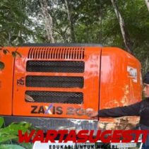 Polda Lampung Tindak Tegas Tambang Emas Ilegal di Way Kanan. 2 Polda Lampung