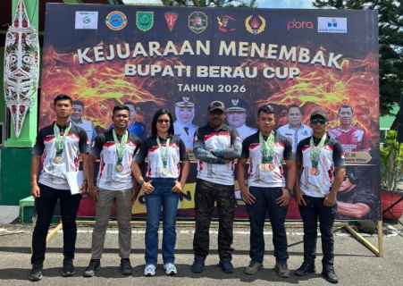 Mendominasi, Polda Kaltim Borong 15 Medali di Bupati Berau Cup 2026
