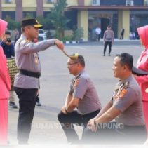 Wakapolda Lampung Pimpin Upacara Kenaikan Pangkat Periode 1 Juli 2026 3 Polda lampung