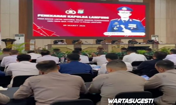 Kapolda Lampung Gelar Rakor Lintas Sektoral Persiapan Pengamanan Idul Fitri 1 Screenshot 20260310 055451 TNI-Polri