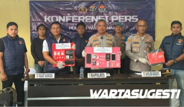 Berkat Call Center 110 Polres Way Kanan Bekuk Pengedar Sabu