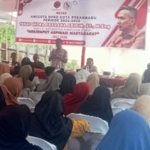 Tekad Indra Pradana Abidin Gelar Reses Jemput Aspirasi di RW 02 Marpoyan Damai 3 Indra