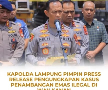 Kejari Way Kanan Dalam Sorotan Tuntut Terdakwa Tambang Emas Ilegal Hanya 1 Tahun Penjara