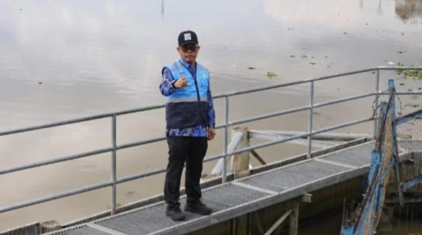 Intrusi Air Laut Makin Parah, PAM Bandarmasih Hentikan Produksi di Intake Sungai Bilu 1 Air