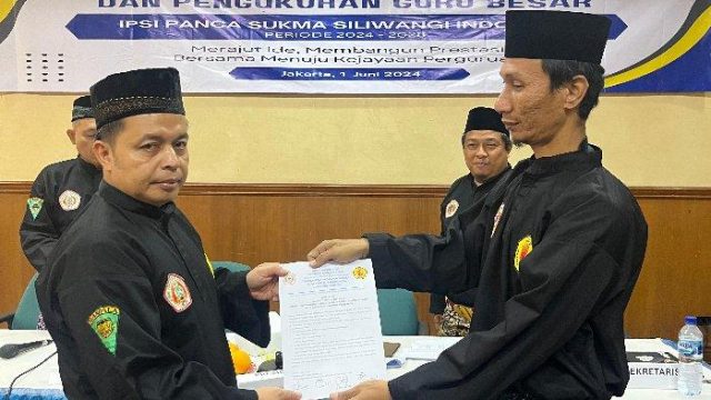Ketua Umum terpilih IPSI Panca Sukma periode 2024 2028 bernama Hasim Pencak Silat
