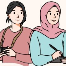 jurnalis perempuan CNN