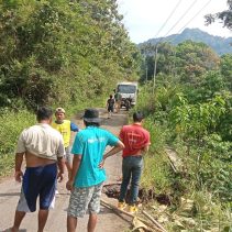 Jalan Raya Maroko–Singajaya Ambruk, Truk Bermuatan Berat Terhambat 2 IMG 20250921 WA0025 Jalan Desa