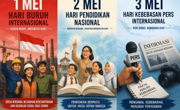 1 Mei 2 Mei 3 Mei, Tiga Hari Tiga Nada Penting Dalam Satu Lagu : Kerja, Belajar dan Suara Kebenaran 1 IMG 20260501 WA0032 Daerah