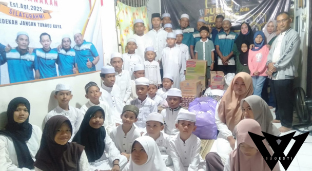 Komunitas Keluarga Badingsanak Salurkan Sembako ke Panti Asuhan Amanah Insani Banjarmasin