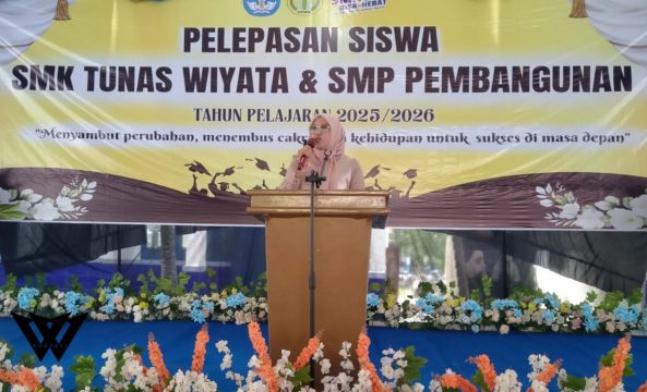Pelepasan Siswa SMK Tunas Wiyata dan SMP Pembangunan Way Tuba Tahun Pelajaran 2025/2026