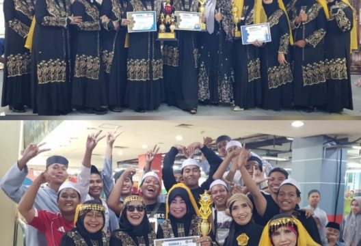 GUNUNG SARI INDAH RAIH JUARA 1 LOMBA REBANA DAN MENYANYI