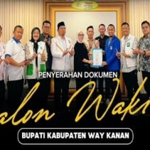 Ayu Asalasiyah Terima Dokumen Calon Wakil Bupati Way Kanan 3 Ayu Asalasiyah