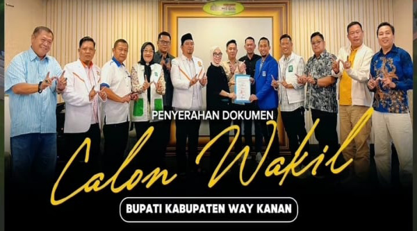 Ayu Asalasiyah Terima Dokumen Calon Wakil Bupati Way Kanan 1 Ayu Asalasiyah