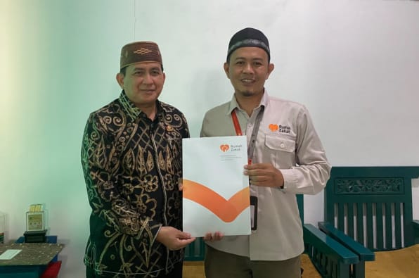Rumah Zakat Kalsel Serahkan Laporan Semester I Tahun 2026 kepada Kanwil Kemenag 1 Rumah Zakat