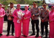 Kapolres Way Kanan Pimpin Pisah Sambut Didik Kurnianto dan Ramadhona 1 Kapolres way kanan