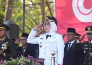 HUT ke 81 RI di Way Kanan, Bupati Ayu Asalasiyah Pimpin Pengibaran Sang Merah Putih 2 HUT