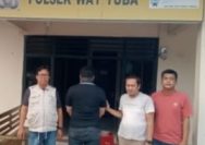 Tipu Warga, Polisi Amankan Kepala Stasiun Kereta Api Way Tuba 4 IMG 20260725 102931 Kereta Api