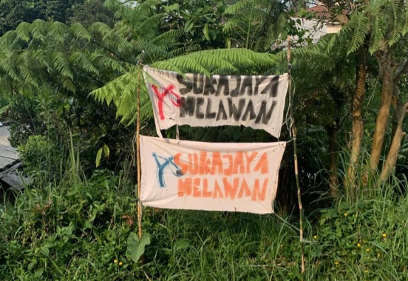 Kasus Tanah, Preman Alat Berat dan Kriminal Warga Sukajaya Bertahan Jaga Ruang Hidup 1 Tanah