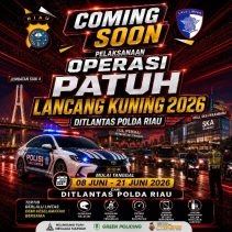 Operasi Patuh Lancang Kuning 2026 Digelar Serentak di Riau, Fokus pada 10 Sasaran Prioritas Pelanggaran Lalu Lintas 5 Lancang kuning