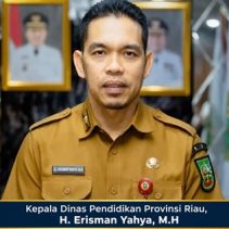 Kadisdik Riau Erisman Yahya: Tak Lolos Negeri Bisa Masuk Sekolah Swasta Gratis 2 Riau