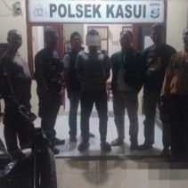 Tekap 308 Polres Way Kanan Bekuk Pelaku Curanmor di Toko Kantau 3 Polres way kanan