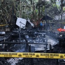 Anak Tewas Rumah Hangus Kebakaran di Desa Garagata Tabalong 2 Kebakaran