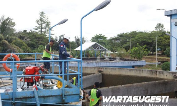 Tingkatkan Pelayanan, PAM Bandarmasih Kuras Reservoar di IPA II Pramuka