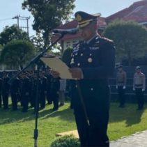 Kapolres Way Kanan Teguhkan Semangat Persatuan Nasional di Hari Lahir Pancasila 4 Polres Way Kanan