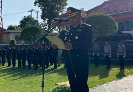 Kapolres Way Kanan Teguhkan Semangat Persatuan Nasional di Hari Lahir Pancasila 1 Polres Way Kanan