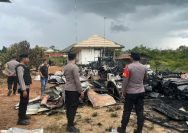 PT Bagas Bumi Persada Tabalong Terbakar 9 Kamar Ludes 2 Tabalong