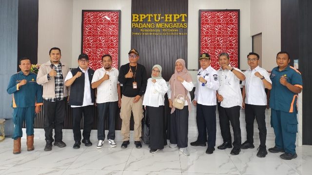 Perkuat Peternakan, DPKH Riau Jalin Sinergi Strategis ke BPTU-HPT Padang Mengatas