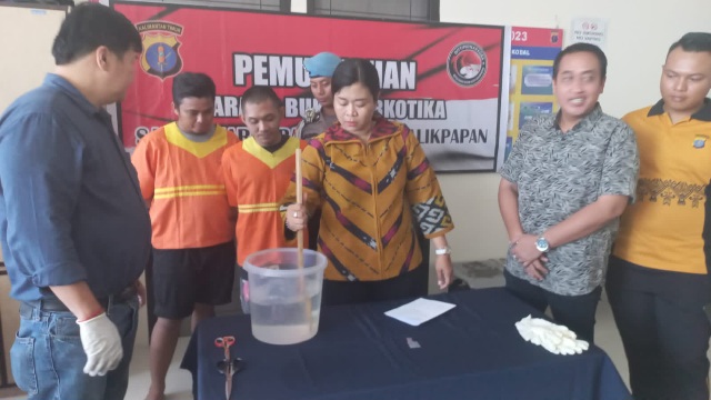 Satresnarkoba Polresta Balikpapan Musnahkan Barang Bukti Narkotika dari 2 Kasus 1 IMG 20250919 WA0060 Narkoba