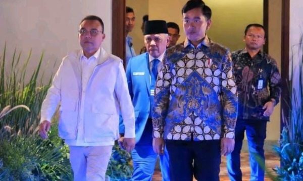 Gibran dan Dasco Akrab di Harlah PAN, ARPG: Bukti Politik Keduanya Tetap Solid