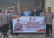 Sambut Hari Bhayangkara ke 80, Polantas Riau Salurkan Ratusan Paket Sembako 3 Polda riau