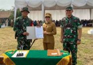 Bupati Buka TMMD ke 130 Kodim 0427 Way Kanan 1 Bupati