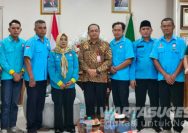Masalah Narkoba, Pengurus IPWL GMDM se Jatim Datangi Kantor Bakesbangpol 1 GMDM