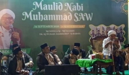 Pertahankan Tradisi Musholla Al Muallimin Dukuh Kuwukan Gelar Maulid Nabi Muhammad SAW